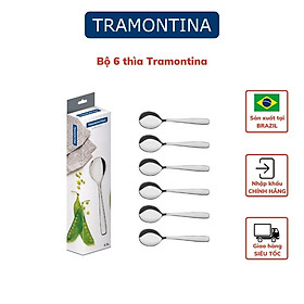 Mua Bộ 6 Thìa Ăn Cơm Tramontina Essentials Chất Liệu Thép Không Gỉ An Toàn Cao Cấp Sản Xuất Tại Brazil