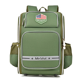 Ba Lô Chống Gù Mr. Vui BLCG817-ST - Màu Xanh Rêu