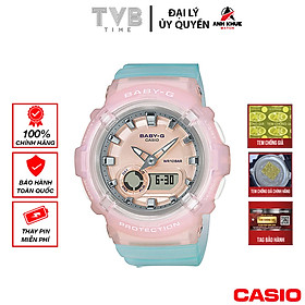 Đồng hồ nữ dây nhựa Casio Baby-G chính hãng BGA-280-4A3DR (43mm)