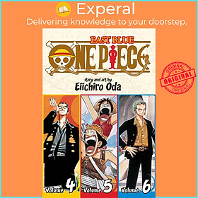 Sách - One Piece (Omnibus Edition), Vol. 2 - Includes vols. 4, 5 & 6 by Eiichiro Oda (US edition, paperback)