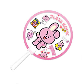 Quạt cầm tay Cooky BT21 BTS Jungkook