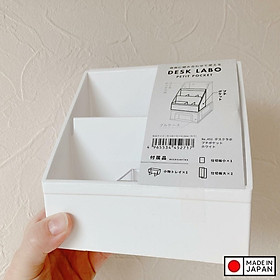Mua  CHÍNH HÃNG  Khay đựng đồ đa dụng 2 ngăn Yamada Desk Labo - Hàng nội địa Nhật Bản | Made in Japan