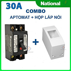 Mua Aptomat chống giật - CB chống dòng dò Nội địa Nhật 30A 15mA - Siêu nhạy - Siêu An toàn