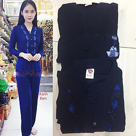 ĐỒ LAM ĐI CHÙA # Thun Bà Lai# Đồ Bộ Nữ # Quần Áo # Trung Niên# Nhiều Màu# Big Size