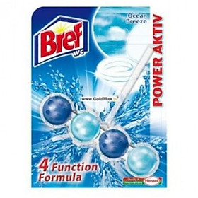 Bộ 4 Viên khử mùi toilet Bref Ocean 50g - Nhập khẩu Đức
