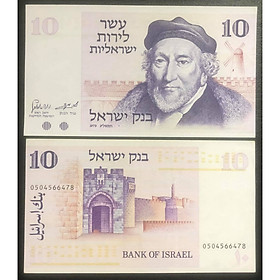 Tiền cổ Israel 10 lirot sưu tầm