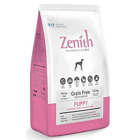 Thức ăn hạt mềm cho chó con Zenith Puppy - 1.2kg