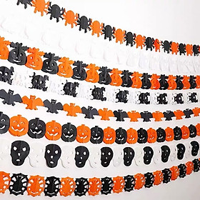 Dây treo trang trí tiệc Halloween phụ kiện trang trí sticker dán tường