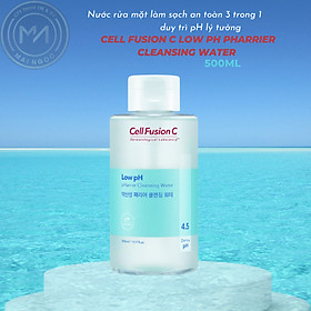 Nước Rửa Mặt Cấp Ẩm Cân Bằng Ph Da Cell Fusion C Low Ph Pharrier Cleansing Water