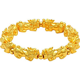 Vòng Tay Phong Thủy 8 Tỳ Hưu Phát Tài Gembank