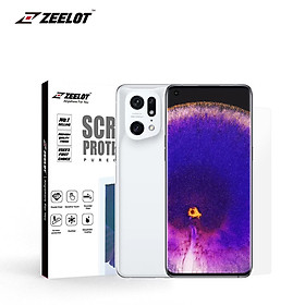 Dán Cường Lực dành cho OPPO Find X5 Pro Zeelot Loca UV PureGlass 3D Clear - Hàng Chính Hãng