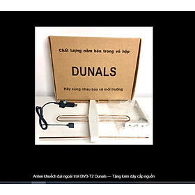 Mua Anten khuếch đại ngoài trời DVB-T2 Dunals --- Tặng kèm dây cấp nguồn hàng chính hãng
