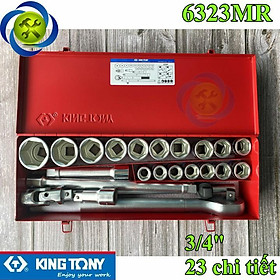 Mua Bộ tuýp 3/4 Kingtony 6323MR 23 chi tiết