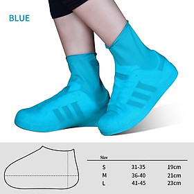 Mua Set 2 bao giày đi mưa  - ủng đi mưa silicon  chống nước   chống thấm   chống trơn trượt phù hợp cho cả nam và nữ
