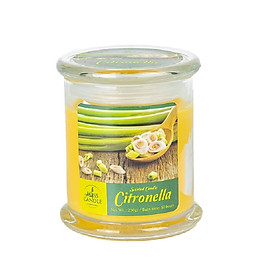 Hũ nến thơm Miss Candle NQM3414 Citronella (Hương sả chanh)