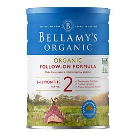 Sữa Bột Bellamy s Organic Số 2 900g