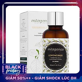 Tinh Dầu Sả Chanh Milaganics (30ml)