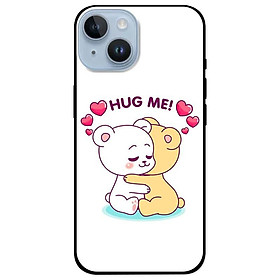 Ốp lưng dành cho Iphone 14 - Iphone 14 Plus - Iphone 14 Pro - Iphone 14 Pro Max - Gấu Hug