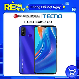 Điện Thoại Tecno Spark 6 Go 4GB/64GB - Hàng Chính Hãng