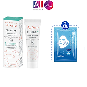 Kem phục hồi làm lành da Avene Cicalfate Cream 15ml/40ml TẶNG mặt nạ Sexylook