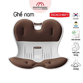 Mua  Minh Ngọc_Chi phí thấp nhất _Ghế Roichen  Ghế  chỉnh dáng ngồi đúng Roichen Hàn Quốc  Ghế dành cho Nam Màu Nâu