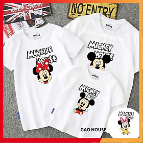 Áo gia đình Mickey yêu thương đẹp và ý nghĩa