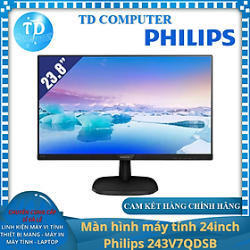 Màn hình máy tính 24inch Philips 243V7QDSB  - Hàng chính hãng DigiWorld phân phối