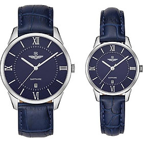 Đồng hồ cặp SRWATCH SR80050.4103CF - (40mm - 30mm) - Quartz (Pin) - Dây da