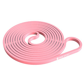 Mi Ke fitness resistance belt men and women training rally belt flat rubber band tension ring elastic band lacing belt MK8007-03 fruit green strength 35kg