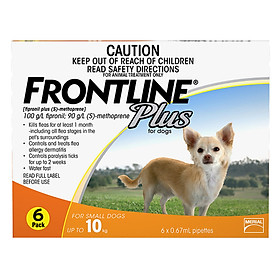 Hình ảnh Thuốc Nhỏ Rận Cho Chó Dưới 10Kg Frontline Plus