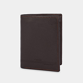 Ví nam da phom chữ nhật đứng, ví nam cầm tay lịch lãm tiện lợi IDIGO MW1-4328