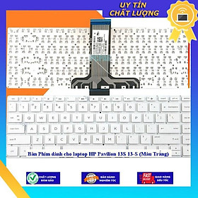 Bàn Phím dùng cho laptop HP Pavilion 13S 13-S (Màu Trắng) - Hàng Nhập Khẩu New Seal