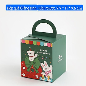 Hộp/Túi quà tặng Giáng sinh tặng kèm Sticker Noel