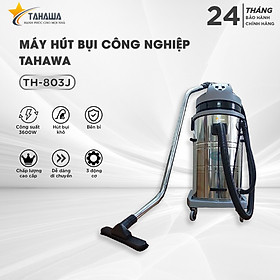 Máy hút bụi công nghiệp cao cấp hàng nhập khẩu Tahawa Nhật Bản TH-803J - Lực hút cực sạch, hút cả khô và ướt dành cho các cơ sở kinh doanh dịch vụ nhà hàng, khách sạn, khu nghĩ dưỡng du lịch