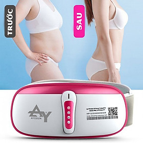 Đai massage rung lắc và xoay hỗ trợ giảm mỡ bụng cao cấp RF-071 - 3in1