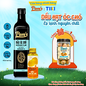 Dầu Óc Chó Nguyên Chất Ép Lạnh PAMS 250ml 