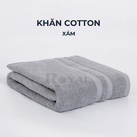 Khăn Tắm Gội Đầu Lau Mặt ROYAL TOWEL Dùng Cho Gia Đình Spa Khách Sạn 100% Cotton Thấm Hút Không Ra Màu