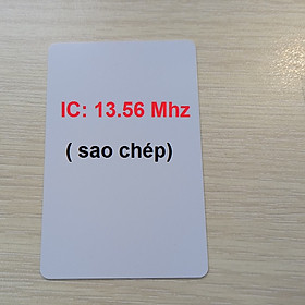 Mua 10 Thẻ Từ Tần Số 13 56Mhz loại thẻ ATM  Thẻ Dành Cho Sao Chép 