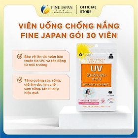 Viên Uống Chống Nắng Fine Japan Uv Care Plus Hạn Chế Lão Hóa Da