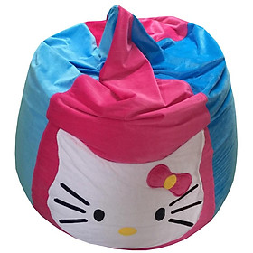 Ghế lười hạt xốp hình giọt nước Hello Kitty GH-GINU-HKTY
