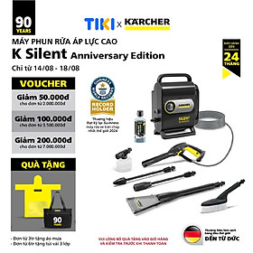 Mua Máy phun rửa áp lực cao Karcher K Silent - Công suất 1800W  áp lực tối đa 130 bar - Bảo hành chính hãng 24 tháng - Hàng Chính Hãng