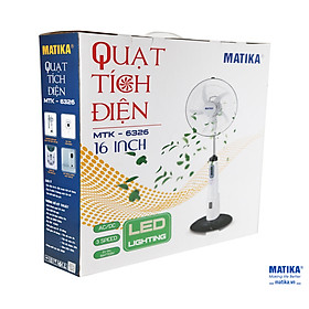 Mua QUẠT TÍCH ĐIỆN MATIKA MTK-6326 - Hàng chính hãng