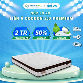 Nệm lò xo Liên Á Cocoon Premium 2.0 100x200x28cm