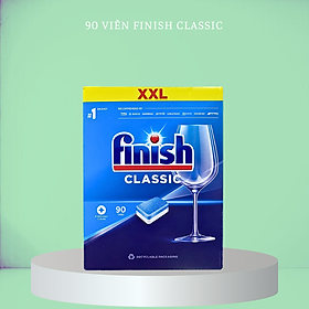 Viên rửa bát Finish Classic 100 viên/ hộp (hương chanh)