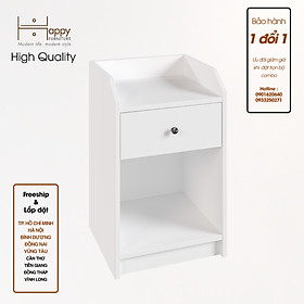 [Happy Home Furniture] CANA,  Táp đầu giường  - 1 hộc kéo ,  40cm x 37cm x 63cm ( DxRxC), THK_013