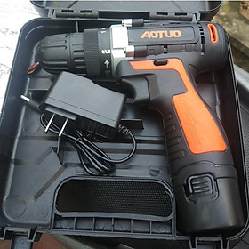 Mua Máy khoan dùng pin Aotuo 12V  Khoan  bắn vít  vặn vít 100% Lõi đồng - Có đảo chiều  Máy Bắt vít AOTUO 12V
