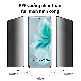 PPF chống nhìn trộm cho Vivo màn hình cong