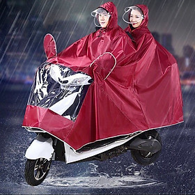 Mua Áo Mưa Người Lớn Đi Xe Máy  1 Đầu 2 Đầu Có Kính Che Mặt Trong Suốt  Áo Mưa Thời Trang Phản Quang Cỡ Lớn
