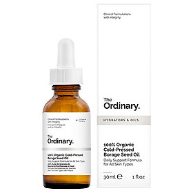 Tinh dầu The Ordinary 100% Organic Cold Pressed Borage Seed Oil 30ml