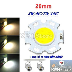 Mua Bóng led  nhân led  chip led 3W 5W 7W 10W đường kính 20mm